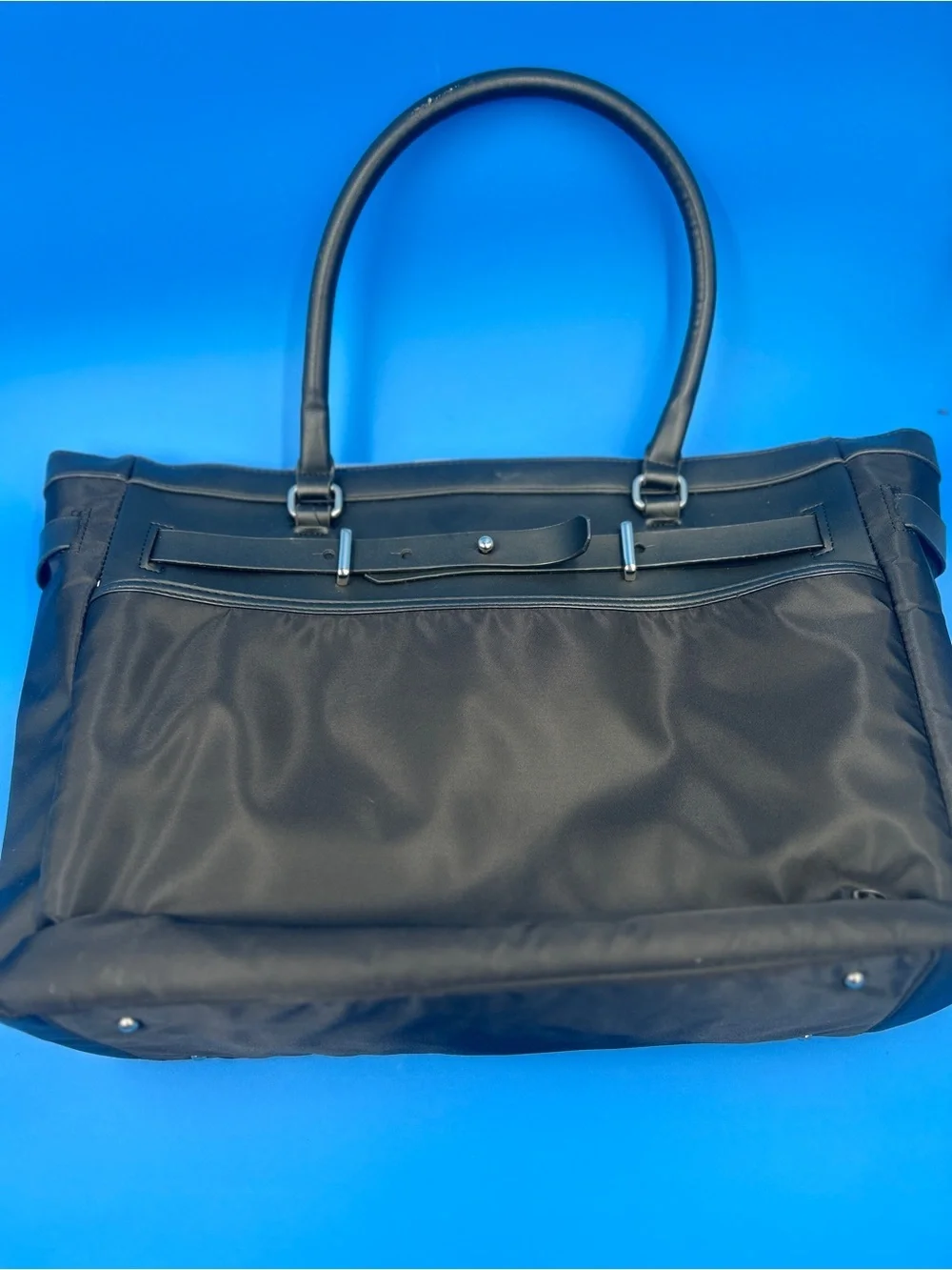Swiss Gear Black Laptop Tote Bag with Dual Handles